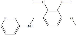 N-[(2,3,4-trimethoxyphenyl)methyl]pyridin-3-amine 구조식 이미지