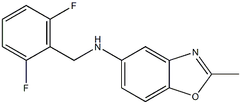 N-[(2,6-difluorophenyl)methyl]-2-methyl-1,3-benzoxazol-5-amine Structure