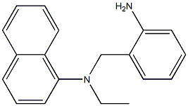N-[(2-aminophenyl)methyl]-N-ethylnaphthalen-1-amine 구조식 이미지