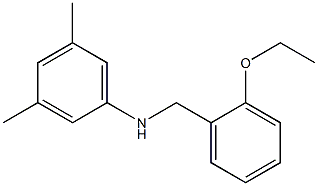 N-[(2-ethoxyphenyl)methyl]-3,5-dimethylaniline 구조식 이미지