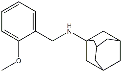 N-[(2-methoxyphenyl)methyl]adamantan-1-amine 구조식 이미지