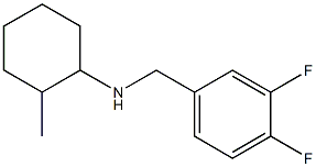 N-[(3,4-difluorophenyl)methyl]-2-methylcyclohexan-1-amine 구조식 이미지