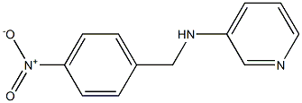 N-[(4-nitrophenyl)methyl]pyridin-3-amine 구조식 이미지