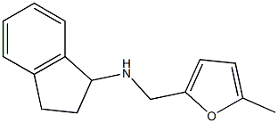 N-[(5-methylfuran-2-yl)methyl]-2,3-dihydro-1H-inden-1-amine Structure