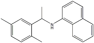 N-[1-(2,5-dimethylphenyl)ethyl]naphthalen-1-amine 구조식 이미지