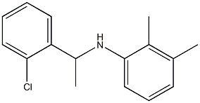 N-[1-(2-chlorophenyl)ethyl]-2,3-dimethylaniline Structure