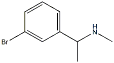 N-[1-(3-bromophenyl)ethyl]-N-methylamine 구조식 이미지