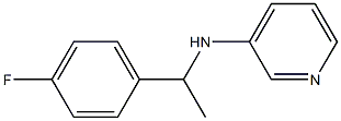 N-[1-(4-fluorophenyl)ethyl]pyridin-3-amine 구조식 이미지
