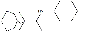 N-[1-(adamantan-1-yl)ethyl]-4-methylcyclohexan-1-amine 구조식 이미지