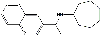 N-[1-(naphthalen-2-yl)ethyl]cycloheptanamine 구조식 이미지