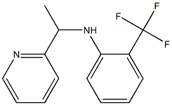 N-[1-(pyridin-2-yl)ethyl]-2-(trifluoromethyl)aniline 구조식 이미지