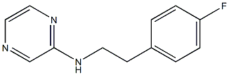 N-[2-(4-fluorophenyl)ethyl]pyrazin-2-amine Structure