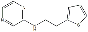 N-[2-(thiophen-2-yl)ethyl]pyrazin-2-amine 구조식 이미지