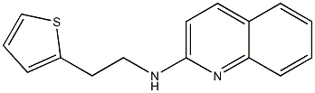 N-[2-(thiophen-2-yl)ethyl]quinolin-2-amine 구조식 이미지