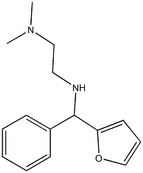 N'-[2-furyl(phenyl)methyl]-N,N-dimethylethane-1,2-diamine 구조식 이미지