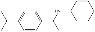 N-{1-[4-(propan-2-yl)phenyl]ethyl}cyclohexanamine 구조식 이미지