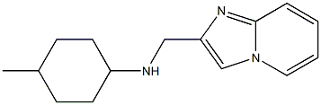 N-{imidazo[1,2-a]pyridin-2-ylmethyl}-4-methylcyclohexan-1-amine 구조식 이미지