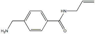 N-allyl-4-(aminomethyl)benzamide Structure