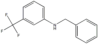 N-benzyl-3-(trifluoromethyl)aniline Structure