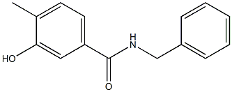 N-benzyl-3-hydroxy-4-methylbenzamide 구조식 이미지