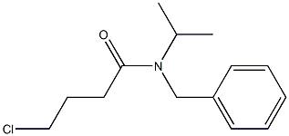 N-benzyl-4-chloro-N-(propan-2-yl)butanamide Structure