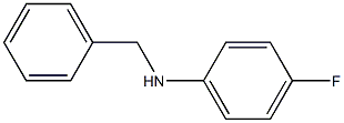 N-benzyl-4-fluoroaniline Structure