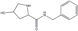 N-benzyl-4-hydroxypyrrolidine-2-carboxamide 구조식 이미지