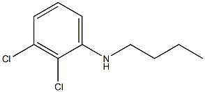 N-butyl-2,3-dichloroaniline 구조식 이미지