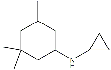 N-cyclopropyl-3,3,5-trimethylcyclohexan-1-amine Structure