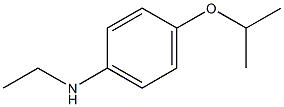 N-ethyl-4-(propan-2-yloxy)aniline Structure