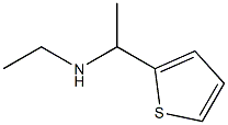 N-ethyl-N-(1-thien-2-ylethyl)amine Structure