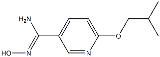 N'-hydroxy-6-isobutoxypyridine-3-carboximidamide 구조식 이미지