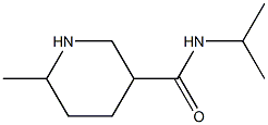 N-isopropyl-6-methylpiperidine-3-carboxamide Structure