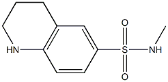 N-methyl-1,2,3,4-tetrahydroquinoline-6-sulfonamide 구조식 이미지