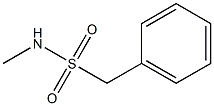 N-methyl-1-phenylmethanesulfonamide Structure