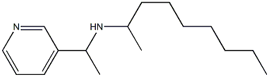 nonan-2-yl[1-(pyridin-3-yl)ethyl]amine Structure