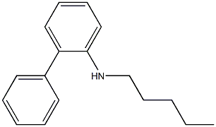 N-pentyl-2-phenylaniline Structure