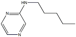 N-pentylpyrazin-2-amine 구조식 이미지