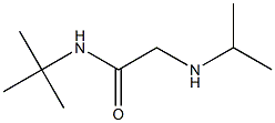 N-tert-butyl-2-(propan-2-ylamino)acetamide 구조식 이미지