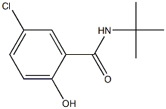 N-tert-butyl-5-chloro-2-hydroxybenzamide Structure