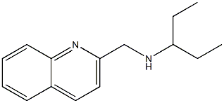 pentan-3-yl(quinolin-2-ylmethyl)amine 구조식 이미지