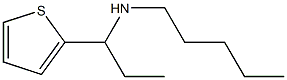 pentyl[1-(thiophen-2-yl)propyl]amine Structure