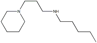 pentyl[3-(piperidin-1-yl)propyl]amine 구조식 이미지