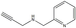 prop-2-yn-1-yl(pyridin-2-ylmethyl)amine Structure