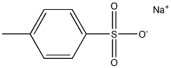 sodium 4-methylbenzene-1-sulfonate 구조식 이미지