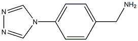 4-[1,2,4]Triazol-4-yl-benzylamine 구조식 이미지