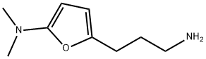 2-Furanpropanamine,  5-(dimethylamino)- Structure