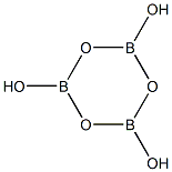 2,4,6-trihydroxy-1,3,5,2,4,6-trioxatriborinane Structure