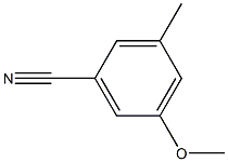 3-methyl-5-methoxybenzonitrile 구조식 이미지