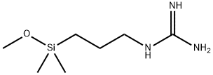 Guanidine,  N-[3-(methoxydimethylsilyl)propyl]- 구조식 이미지